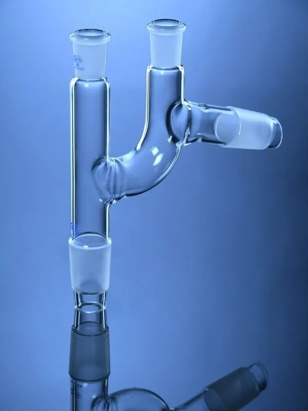 Glassco DIN testa Claisen vetro adattatore