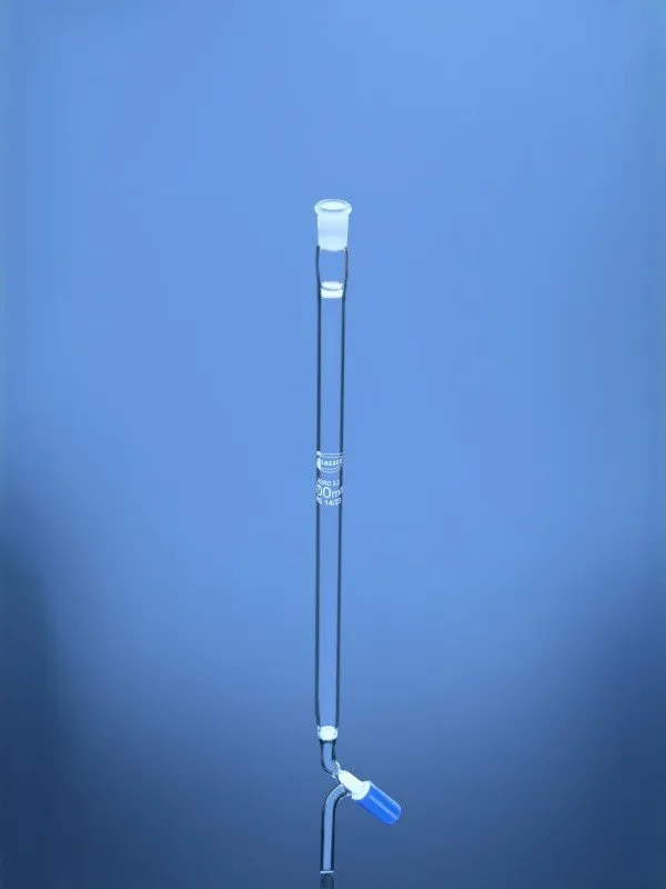 Glassco Colonna Cromatografica Rubinetto PTFE Vetro