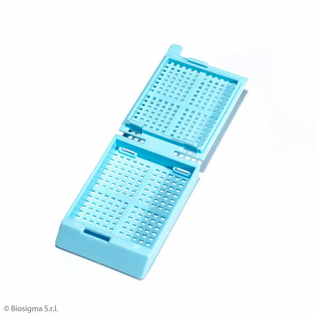 Biosigma BSI1038 cassette biopsia POM azzurre