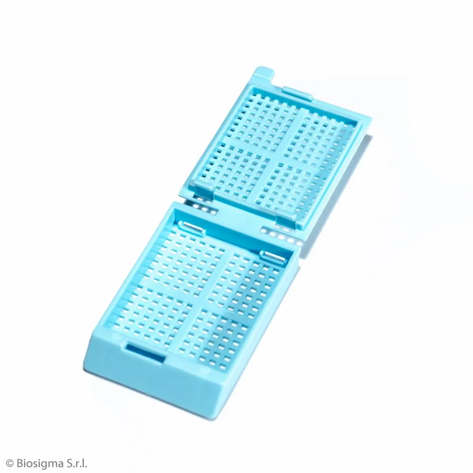 Biosigma BSI1038 cassette biopsia POM azzurre