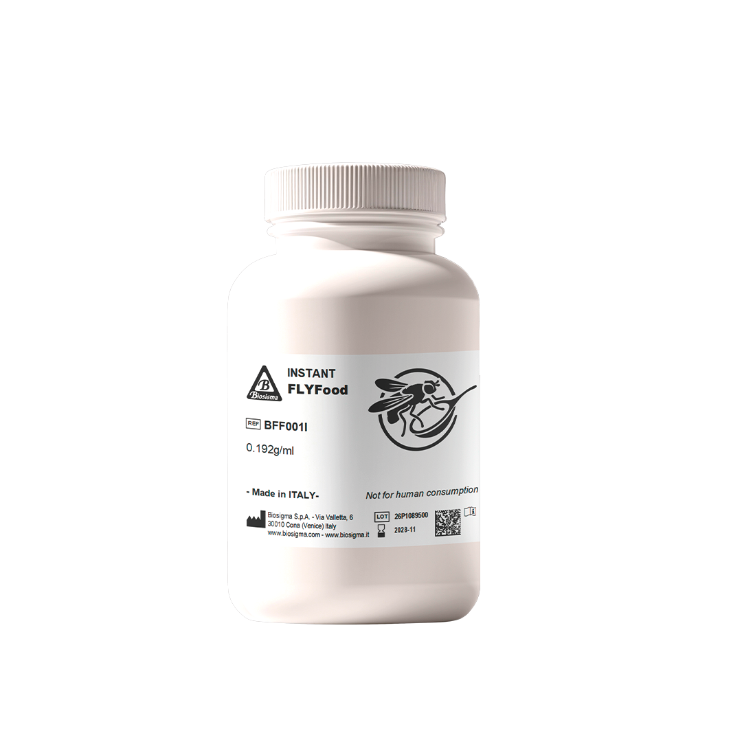 Biosigma 789004 provetta drosophila K-Resin 500 pz
