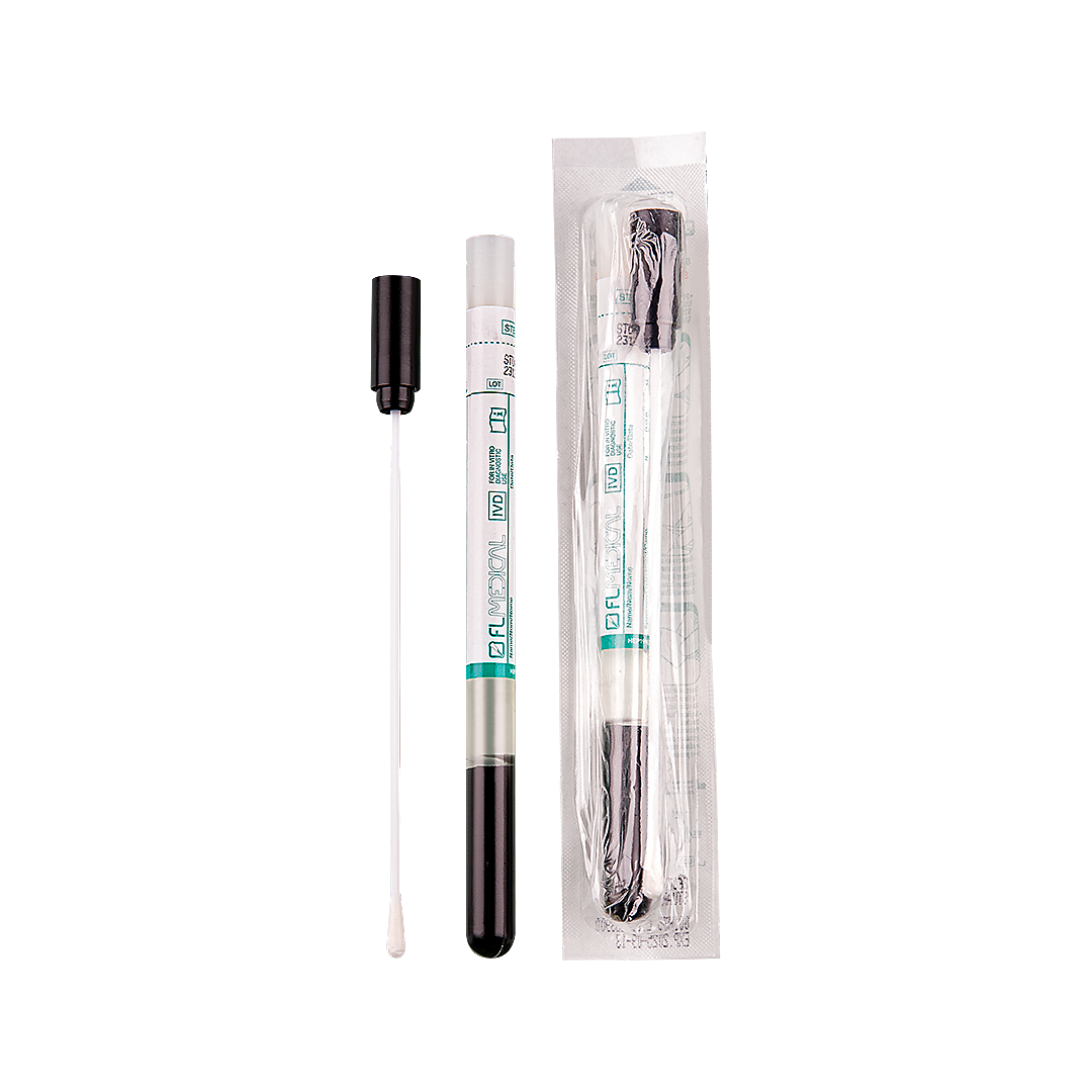 FL MEDICAL Promed 26070 tampone rayon Stuart carbone singolo