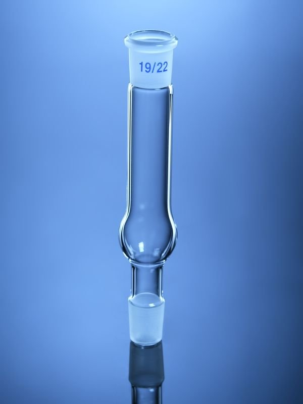 Glassco Straight adattatore vetro tubo essiccante dritto