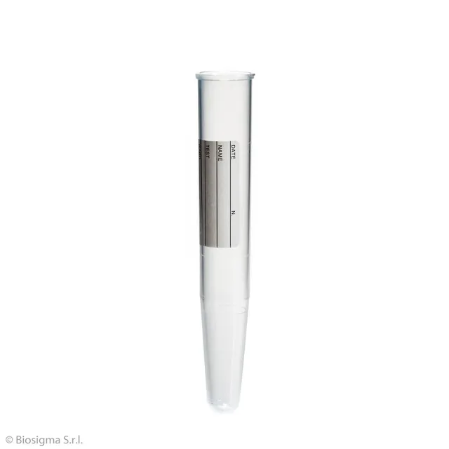Biosigma BSP061 provetta conica 16x100 mm 10 ml graduata