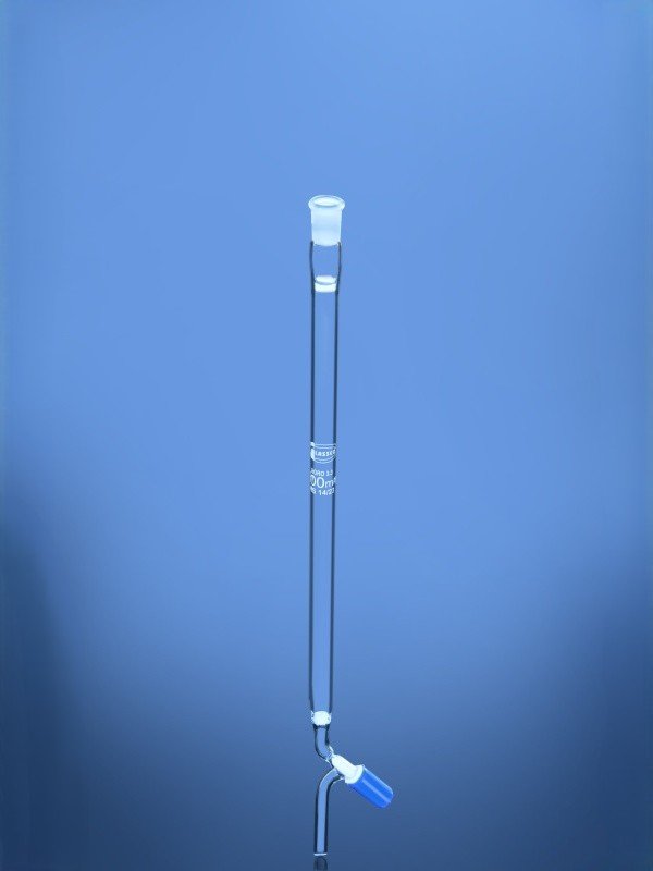 Glassco Colonna Cromatografica Rubinetto PTFE Vetro