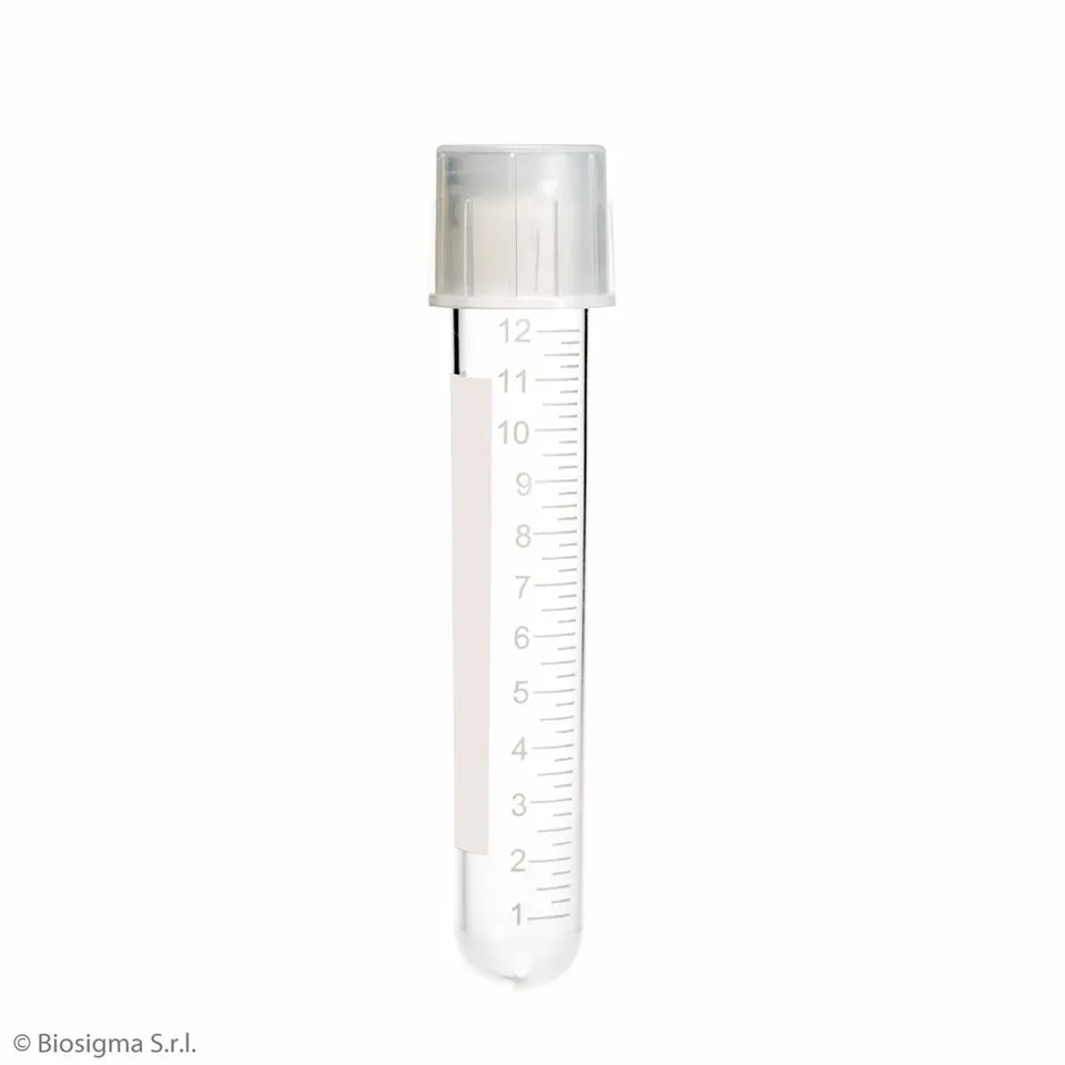 Biosigma provetta sterile polistirene tappo aerazione
