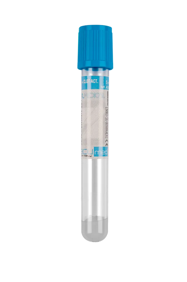 FL Medical Vacumed 42731 provetta siero gel 3,5 ml tappo blu sterile