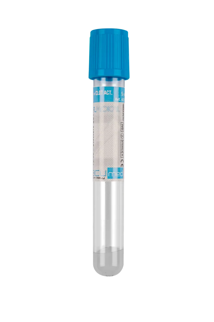FL Medical Vacumed 42731 provetta siero gel 3,5 ml tappo blu sterile