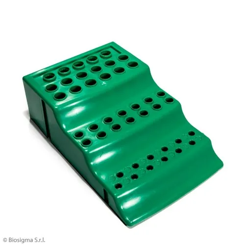 Biosigma BSM5827/V rack 4 vie verde polipropilene