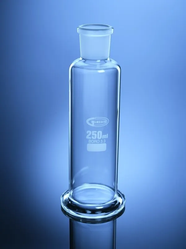 Glassco bottiglia lavaggio gas vetro DIN