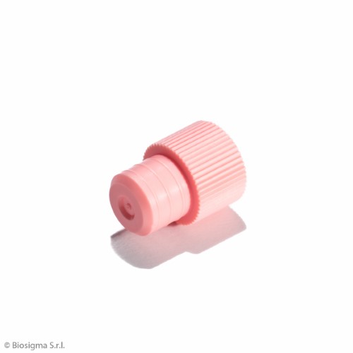 Biosigma BSO026 tappo provette PE 16 mm bianco