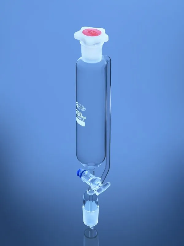Glassco Imbuto gocciolatore cilindrico vetro rubinetto vetro