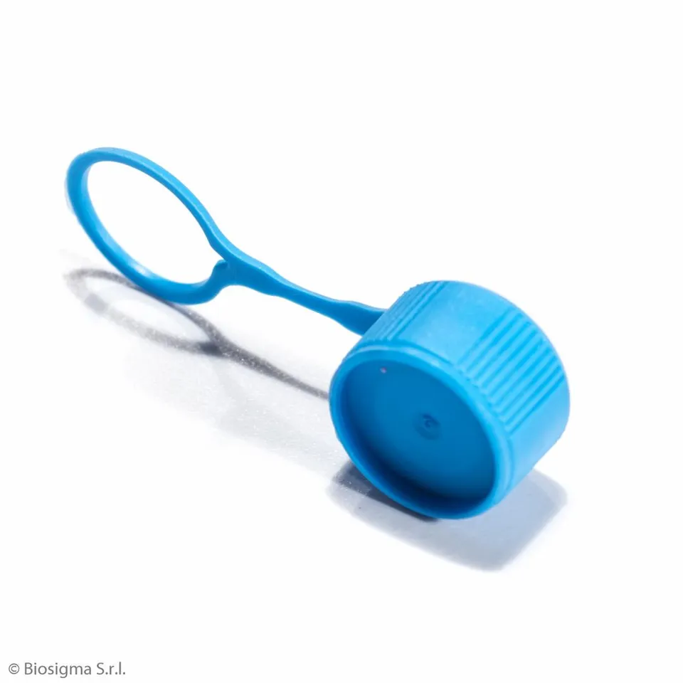 Biosigma ClearLine CL812/AZ tappi a vite azzurri 3000 pz