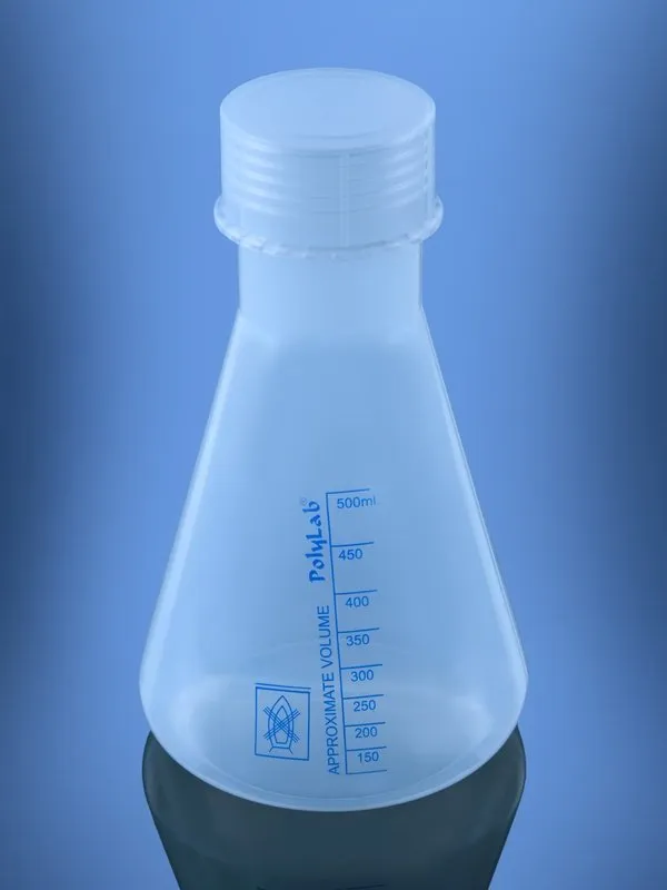 Glassco Beuta conica PP con tappo a vite plastica
