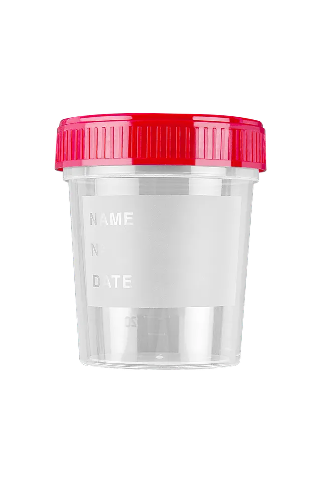 FL Medical Promed contenitore urina 120 ml tappo a vite