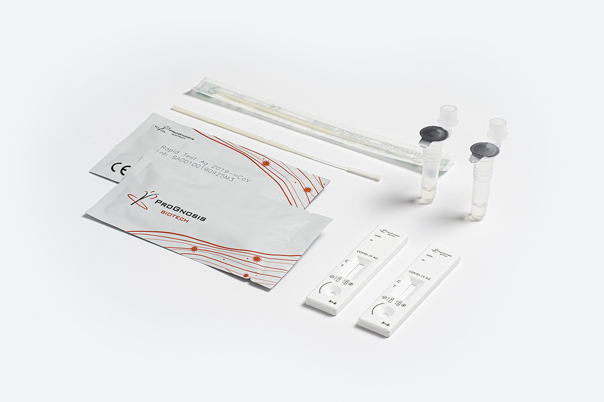 Prognosis Rapid Test Ag 2019-nCoV test rapido cassetta