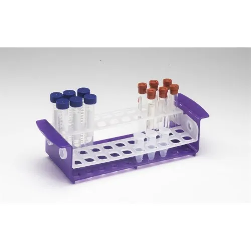 Biosigma 320758 portaprovette 40 posti 5/15 ml viola