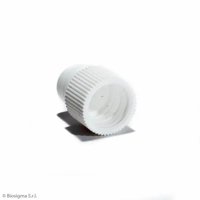 Biosigma BSO037 tappo per provette bianco 12 mm polietilene