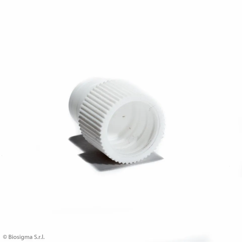 Biosigma BSO037 tappo per provette bianco 12 mm polietilene