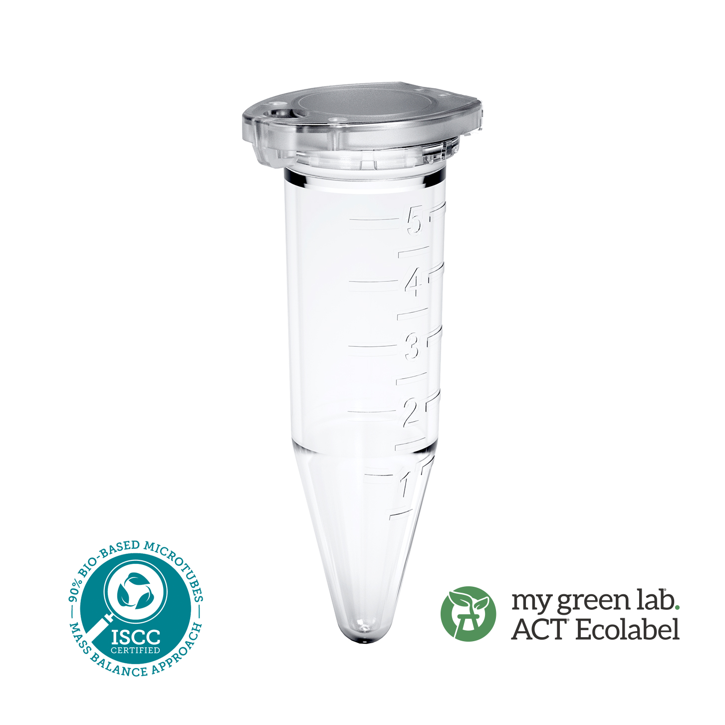 Biosigma ClearLine CL50SC microprovetta 5 ml BIOBased con tappo
