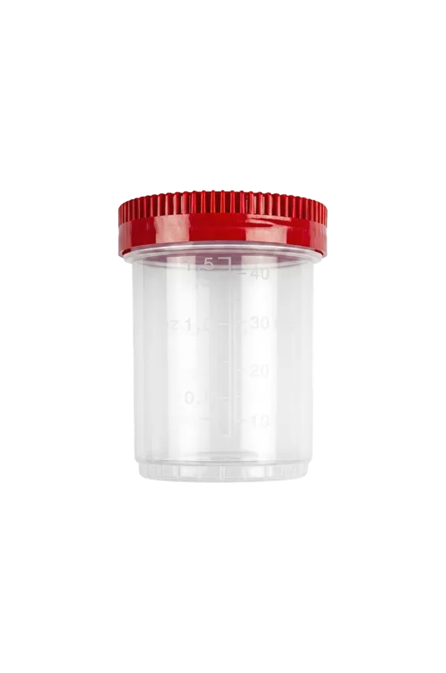 FL Medical Protainer 25504 contenitore 40 ml sterile tappo bianco