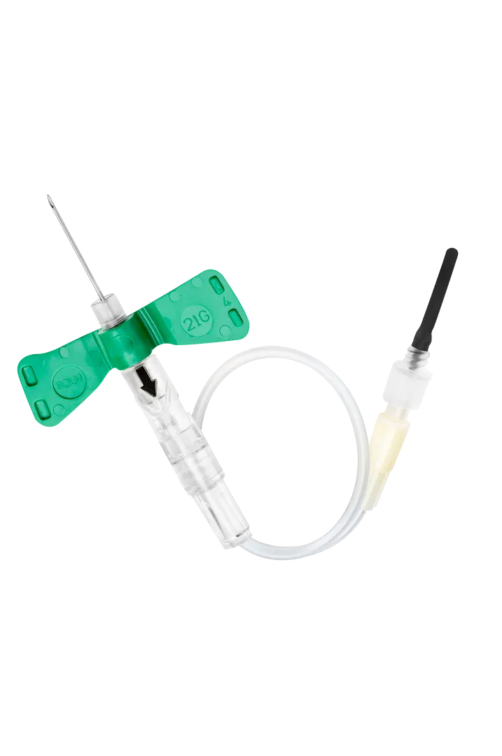 FL MEDICAL Vacumed Tech 45751 ago a farfalla 21G verde
