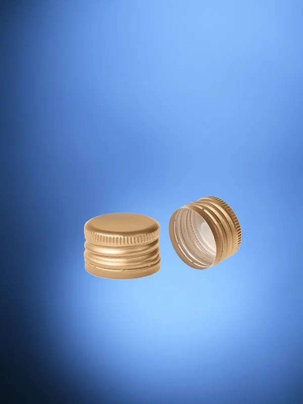 Glassco Tappi a vite alluminio per provette coltura