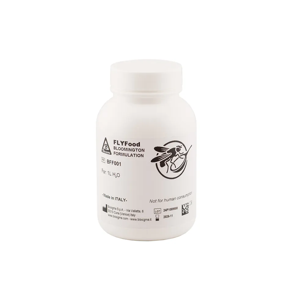 Biosigma BFF001 terreno coltura Drosophila melanogaster