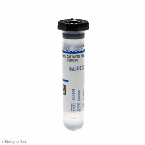 Biosigma BSV011 portaprovette VES 10 posti in ABS
