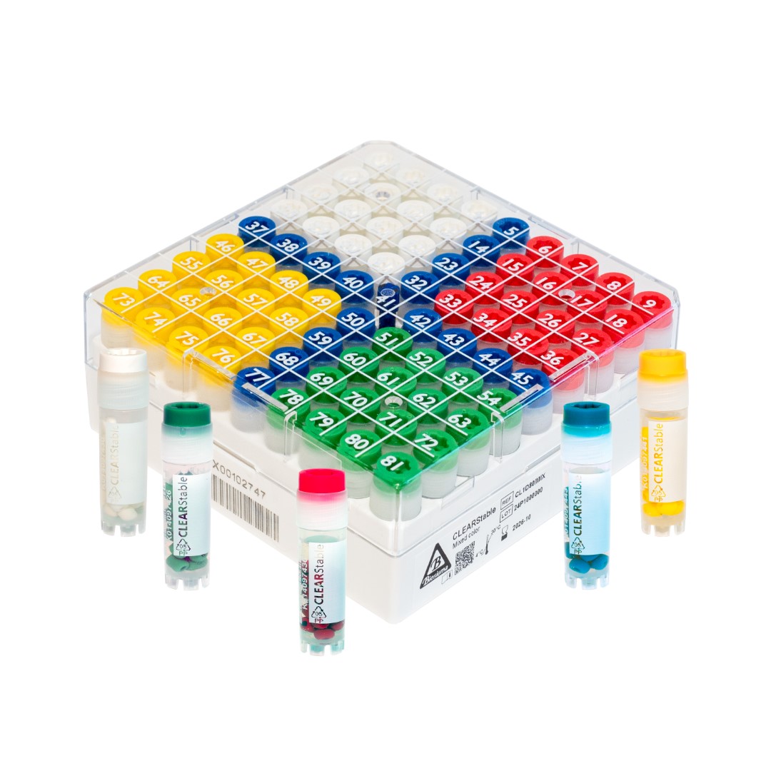 Biosigma CLDR1D25/MIX provette 2 ml con biglie miste