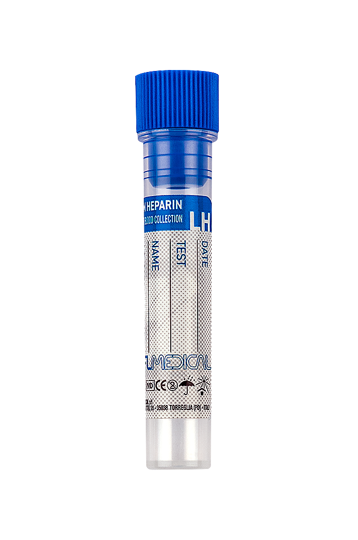 FL Medical Promed 22307 provetta litio eparina 1 ml tappo blu