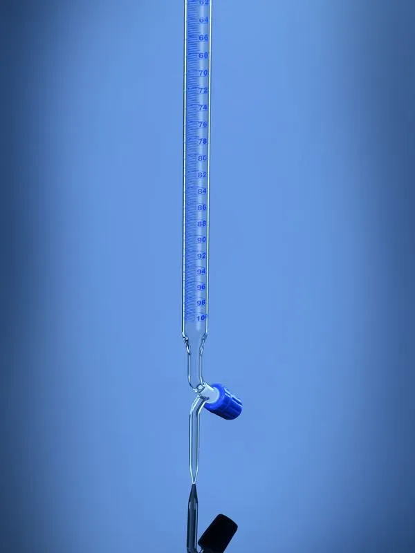Glassco Buretta Vetro Rubinetto PTFE Classe AS