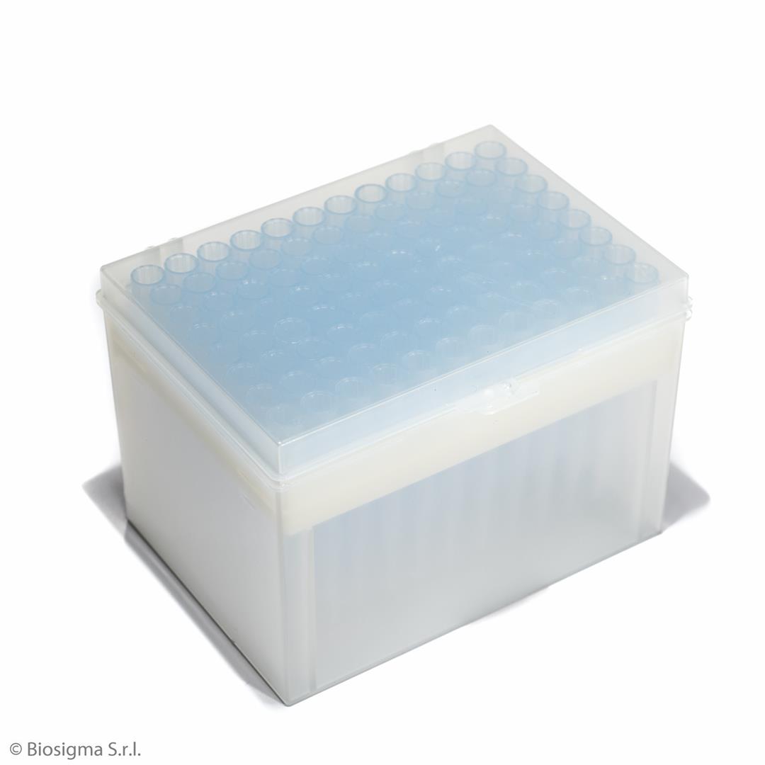 Biosigma BSR075 puntali blu 100-1000 µl rack 96 pz