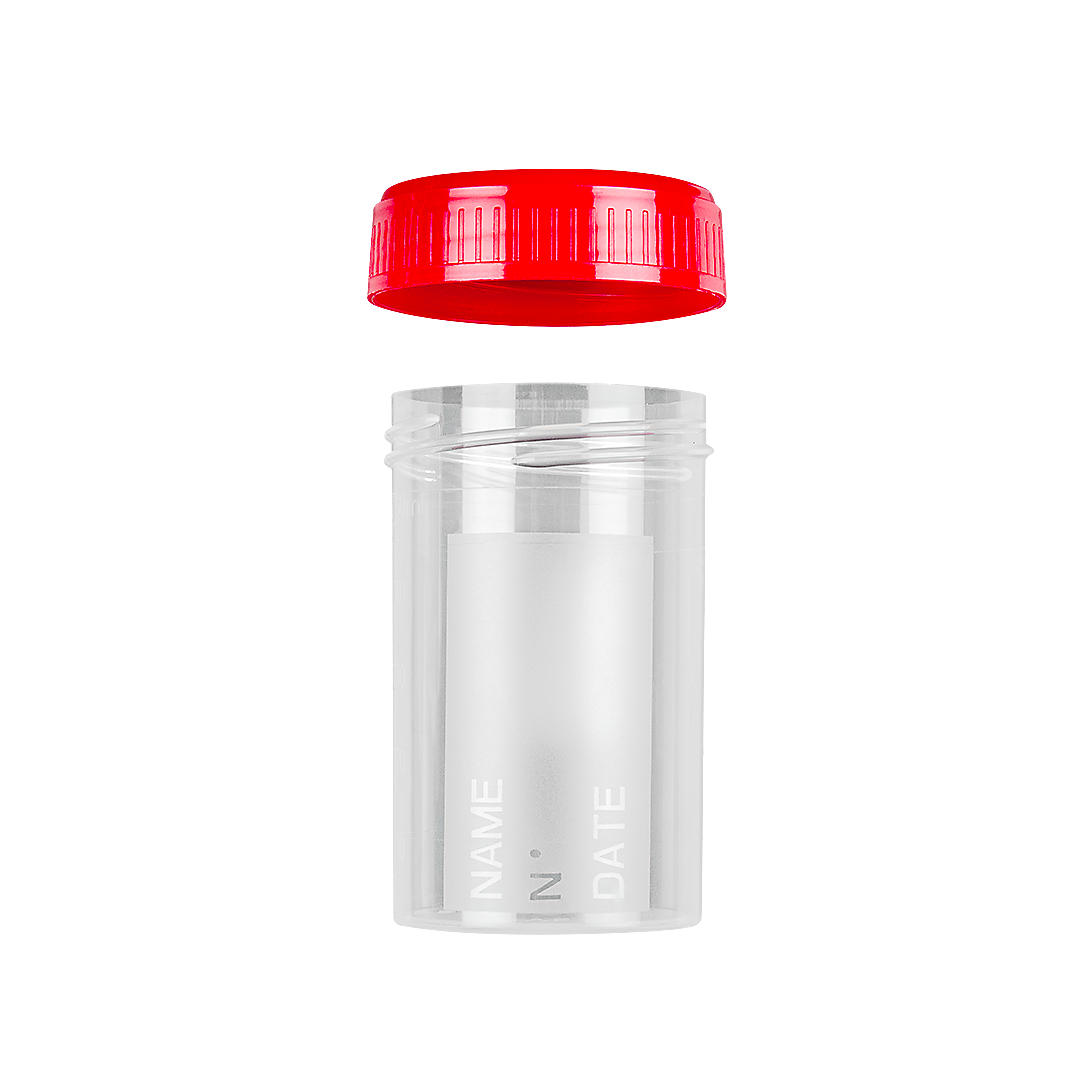 FL MEDICAL Promed 25180 Contenitore urina 60 ml tappo bianco vite