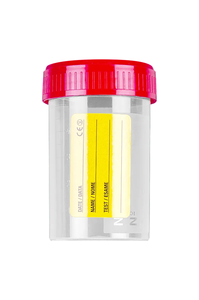 FL MEDICAL Promed 25184E contenitore urina 60 ml tappo a vite