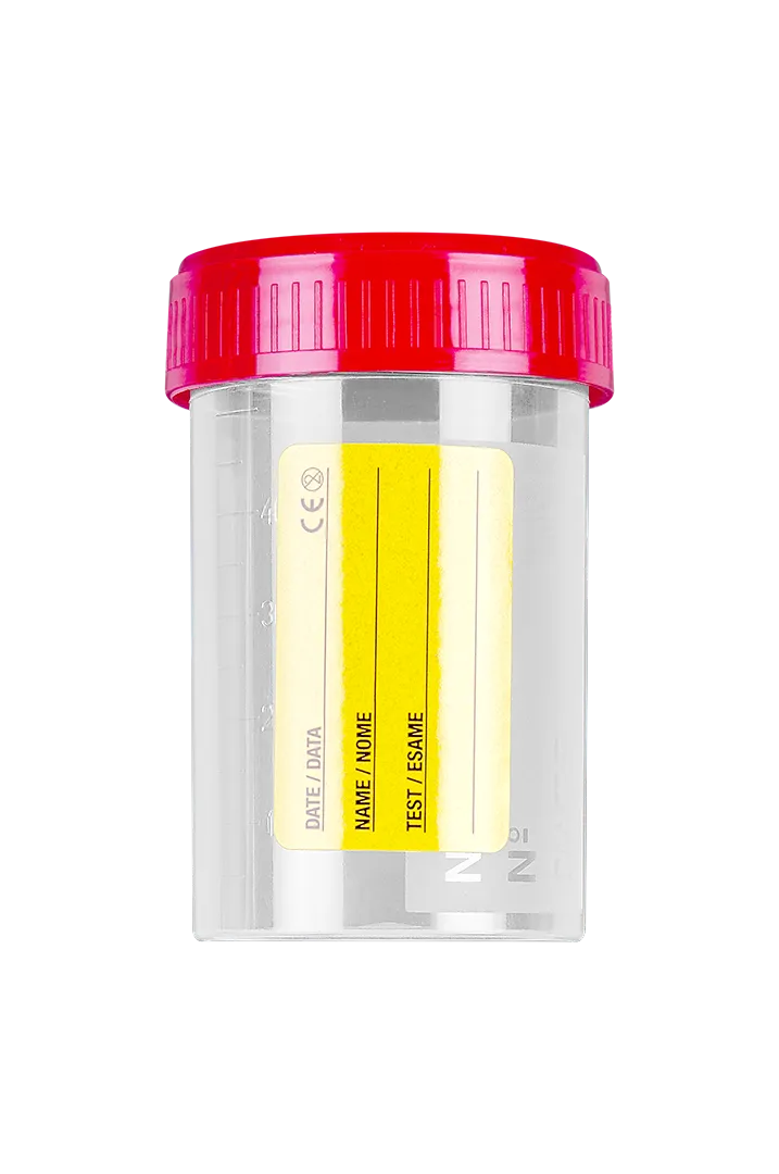 FL MEDICAL Promed 25184E contenitore urina 60 ml tappo a vite