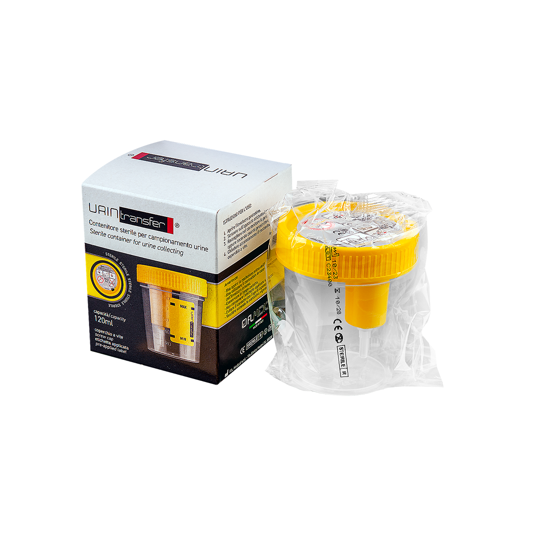 FL Medical Vacumed 25178 contenitore urina 120 ml sottovuoto
