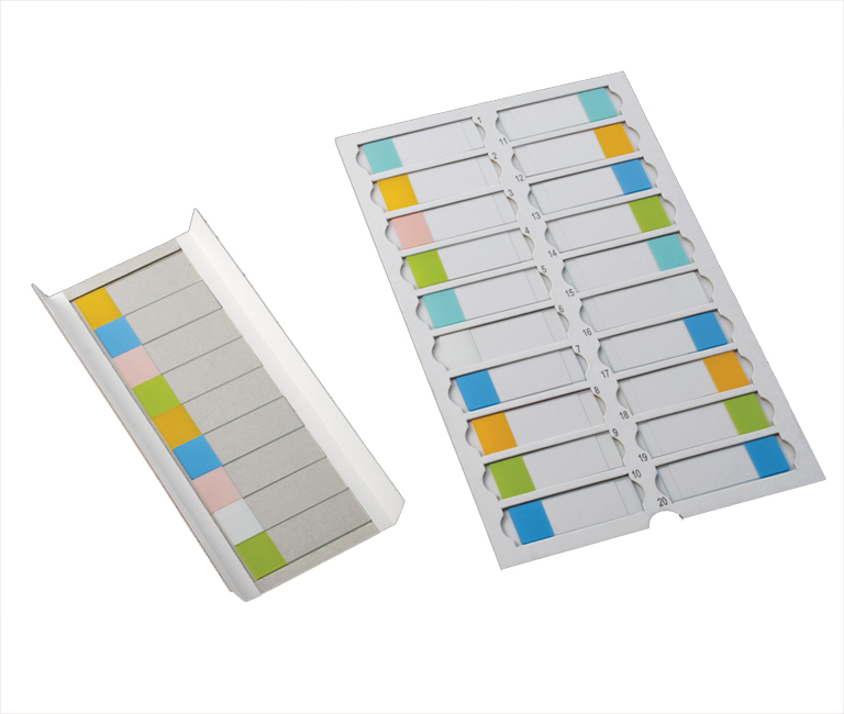 Biosigma BSI202 portavetrini cartone 9 posti con coperchio