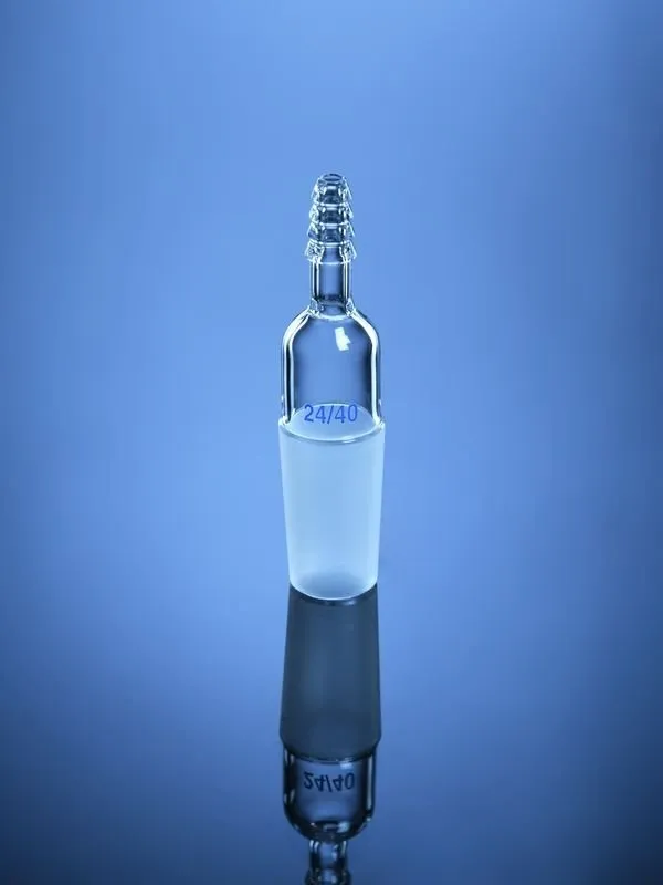 Glassco adattatore vuoto argon dritto vetro