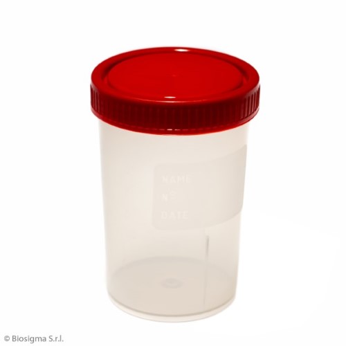 Biosigma BSC199 contenitore urine 200 ml sterile singolarmente