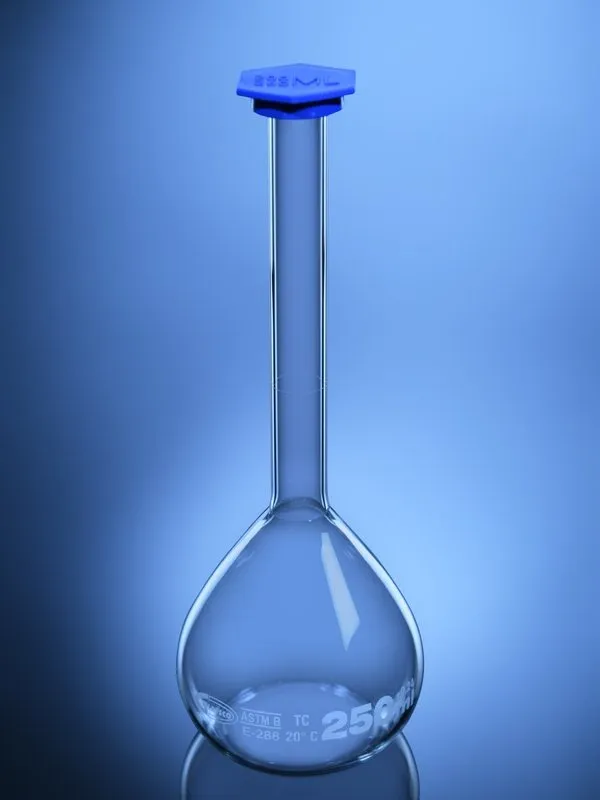 Glassco matraccio tarato classe B vetro tappo snap