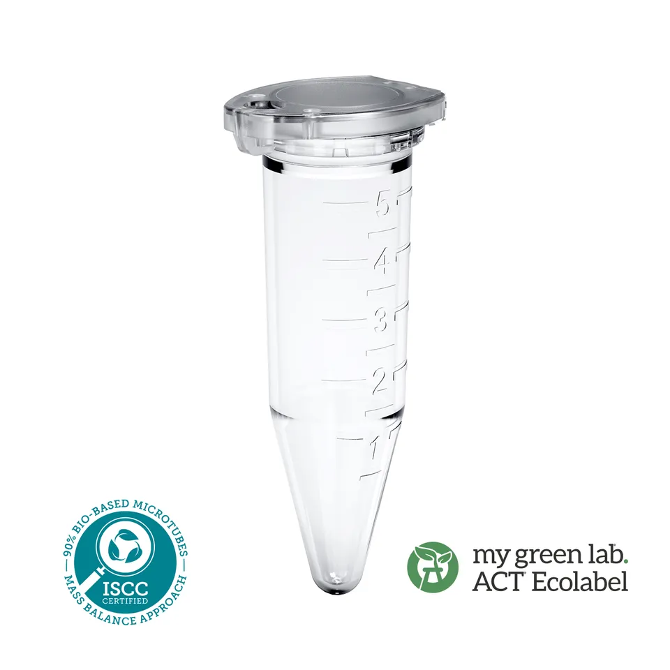 Biosigma ClearLine CL50SC microprovetta 5 ml BIOBased con tappo