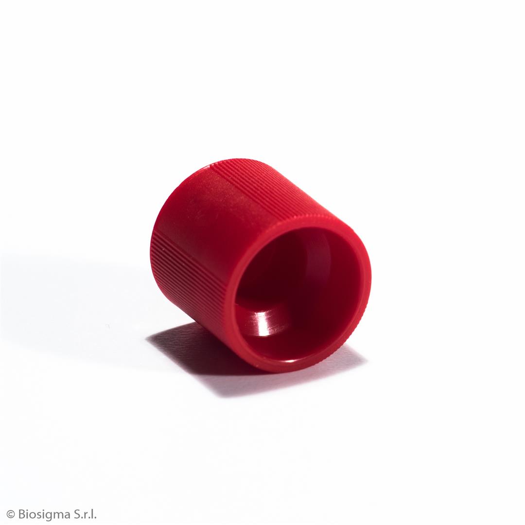 Biosigma BSO100/RO tappo provette Sorvall 12mm rosso