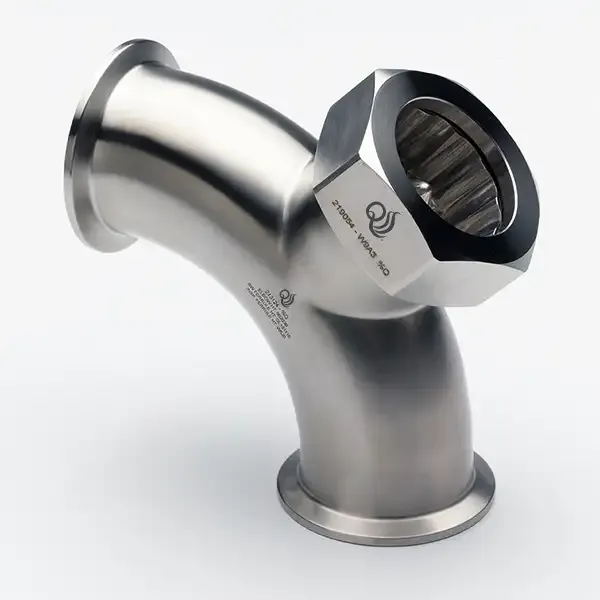 QualiTru TruStream12 TS12 curva Tri-Clamp