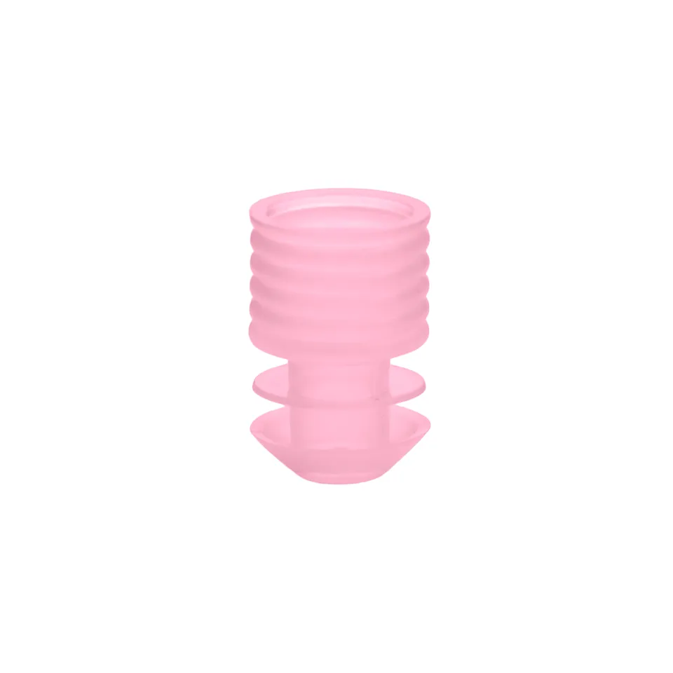 Biosigma BSO62RA tappo con alette per provette rosa Ø 11/12 mm