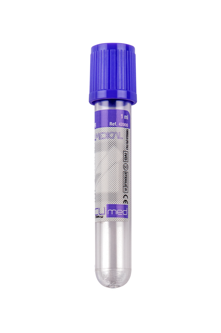 FL MEDICAL Vacumed K3 EDTA provetta tappo viola