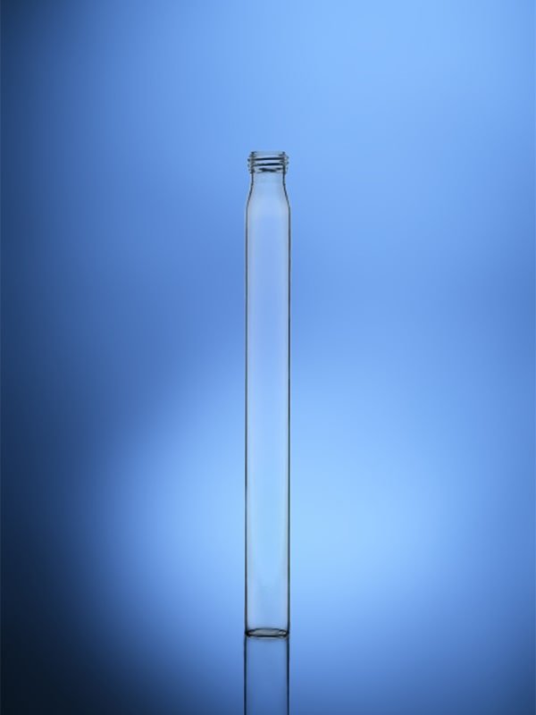 Glassco provette vetro collo a vite per terreni coltura