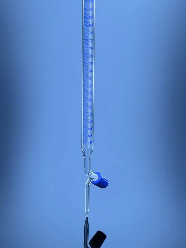 Glassco Burette PTFE buretta vetro classe AS