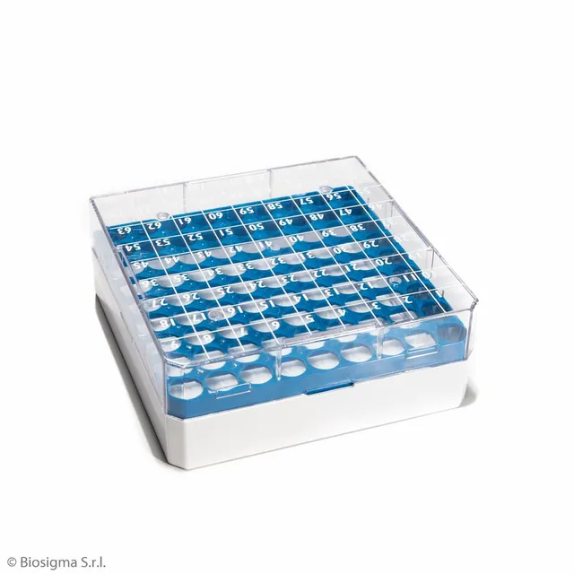 Biosigma CryoGen BSM58061B/AZ box 81 provette policarbonato