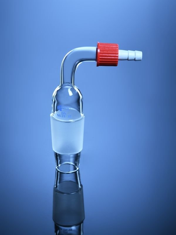 Glassco Adattatore Cono per Tubo Gomma Laboratorio